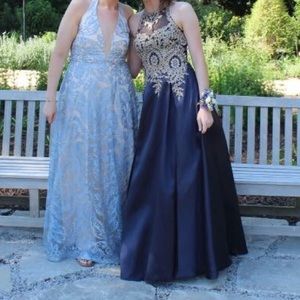 Navy Prom Dress